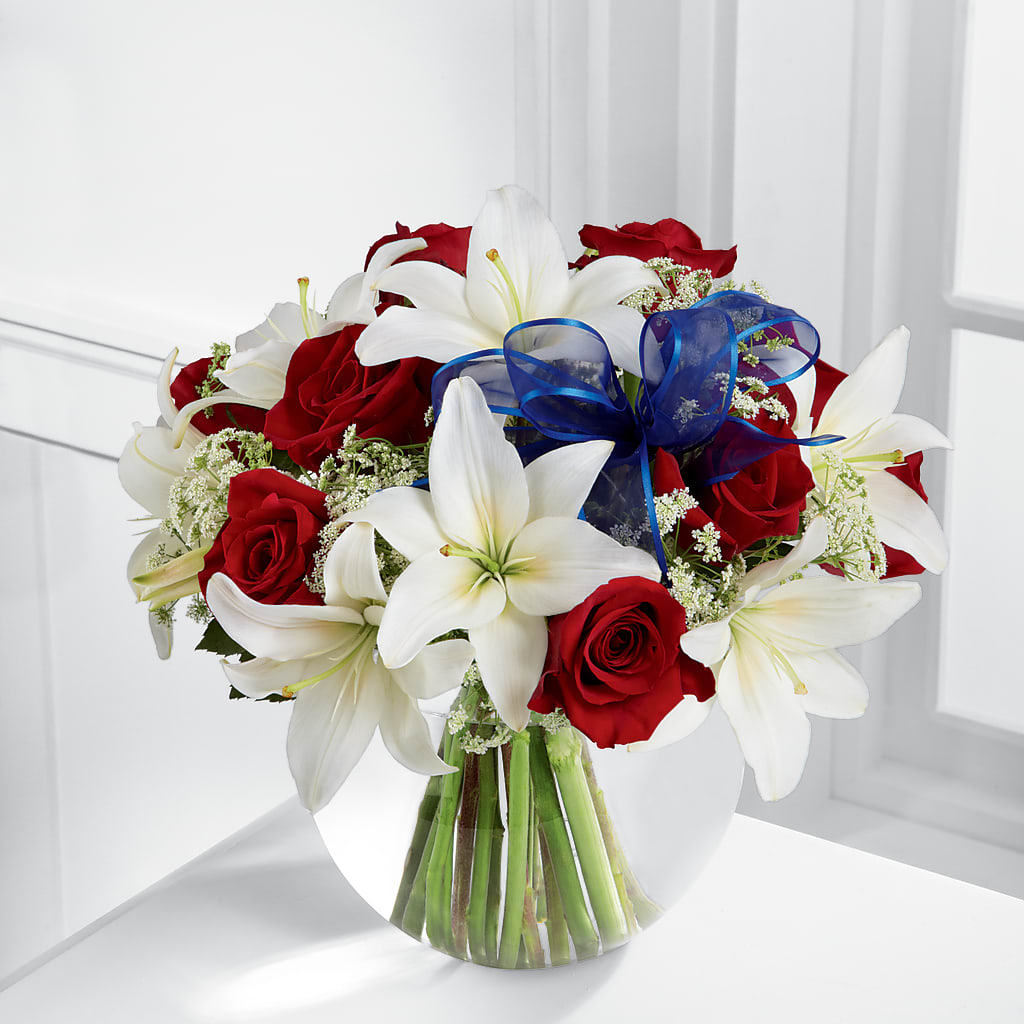 Independence Bouquet – Portage Florals, Portage PA