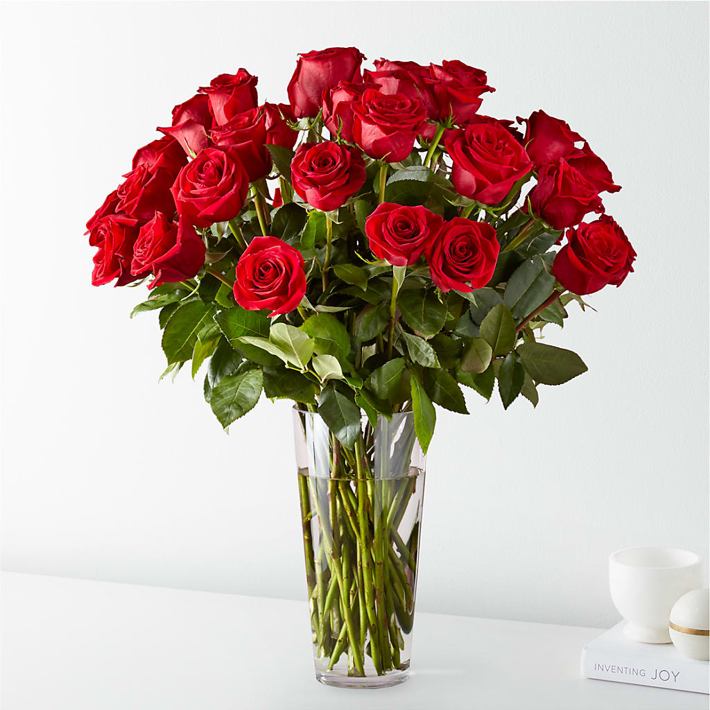 Long Stem Red Rose Bouquet – Portage Florals, Portage PA