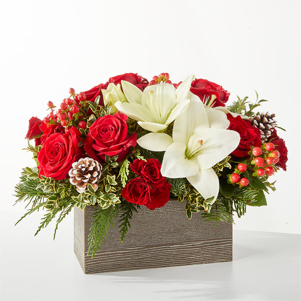 Snowy Wonderland Bouquet – Portage Florals, Portage PA