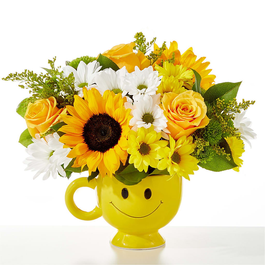 Be Happy Bouquet – Portage Florals, Portage PA