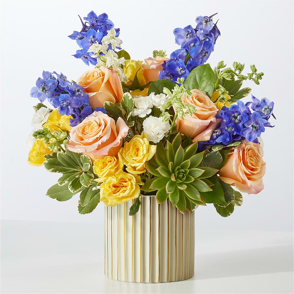 Cobalt Reverie Bouquet – Portage Florals, Portage PA