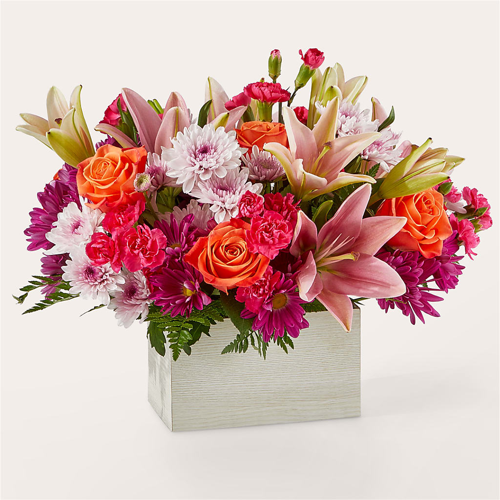 Light of My Life Box Bouquet – Portage Florals, Portage PA