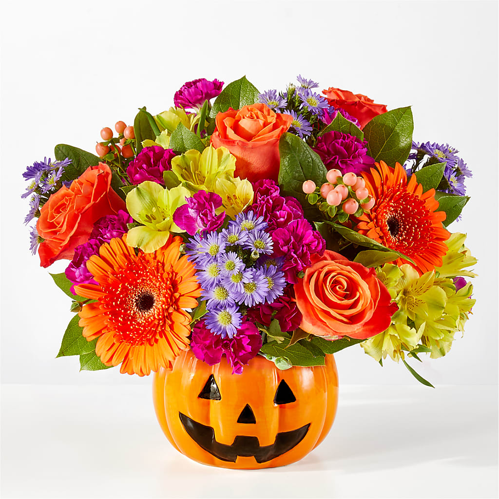 Tricks & Treats Pumpkin – Portage Florals, Portage PA