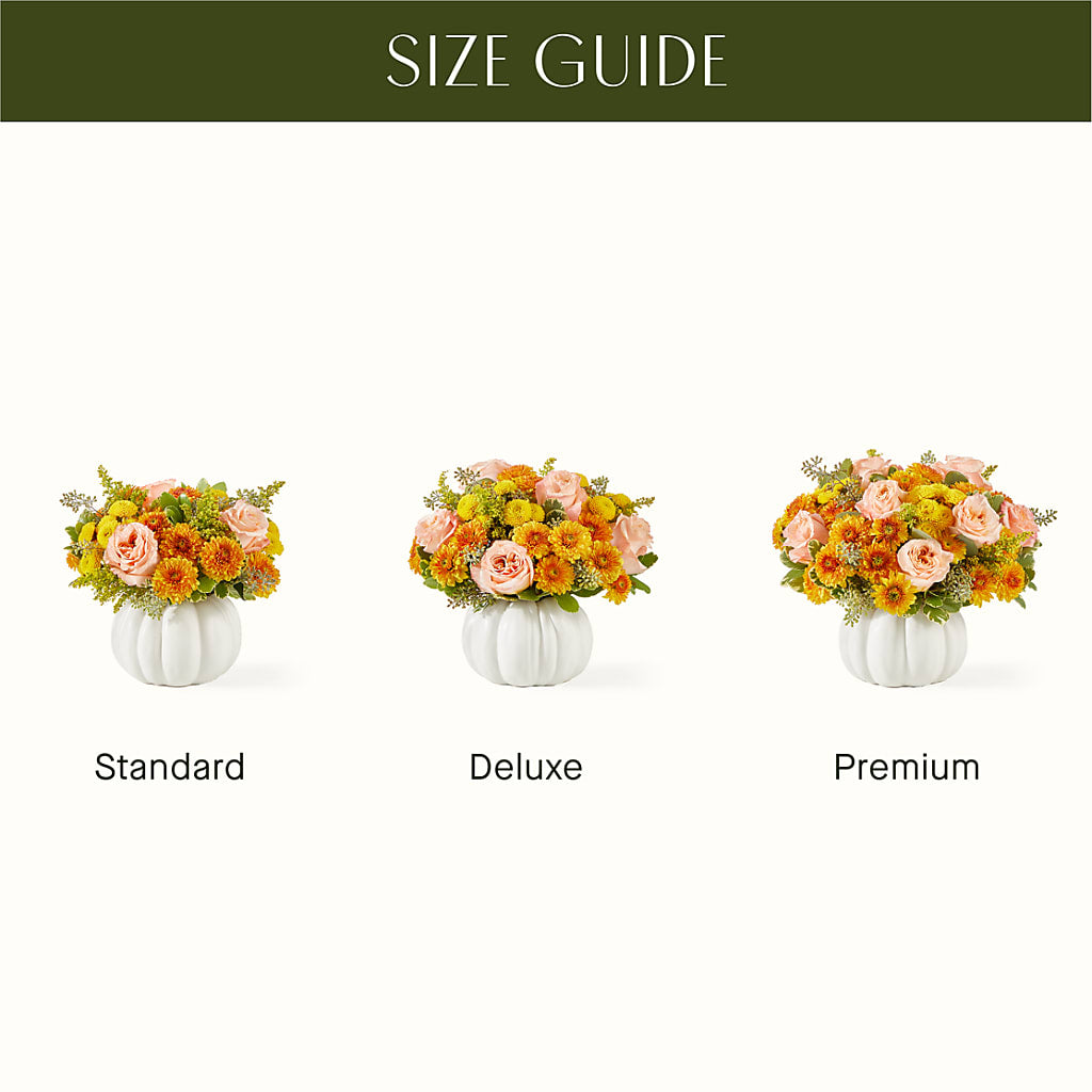 Peachy Pumpkin – Portage Florals, Portage PA
