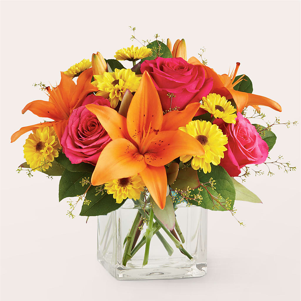 Neon Lights Bouquet – Portage Florals, Portage PA