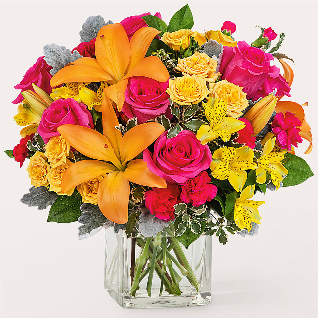 To the Tropics Bouquet – Portage Florals, Portage PA