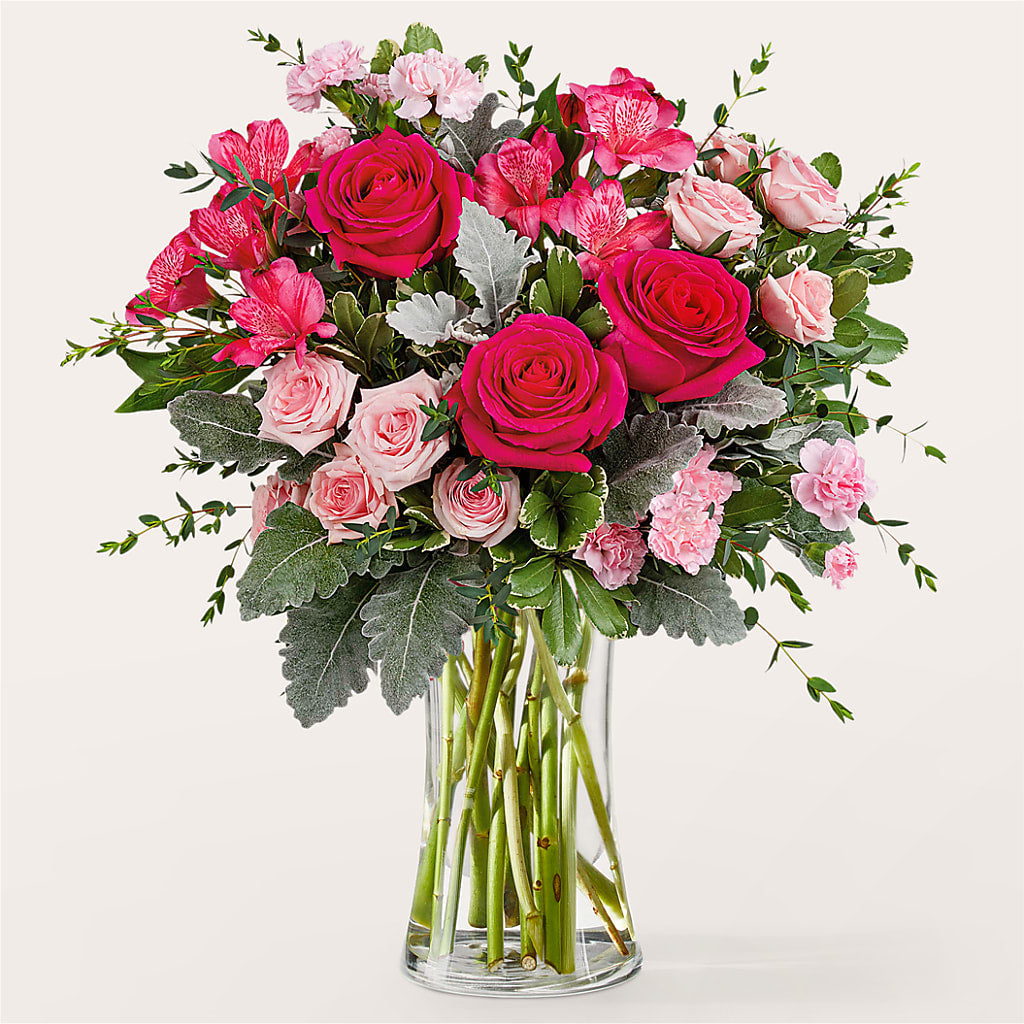 Tickled Pink Bouquet – Portage Florals, Portage PA