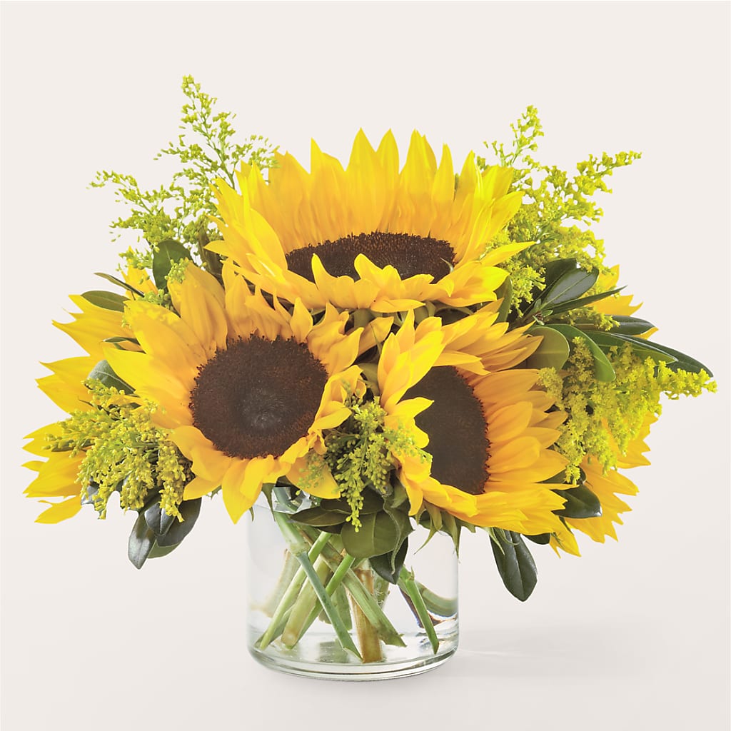 Beaming Sunflower Bouquet – Portage Florals, Portage PA