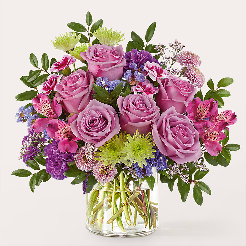 Glass Half Full Bouquet – Portage Florals, Portage PA