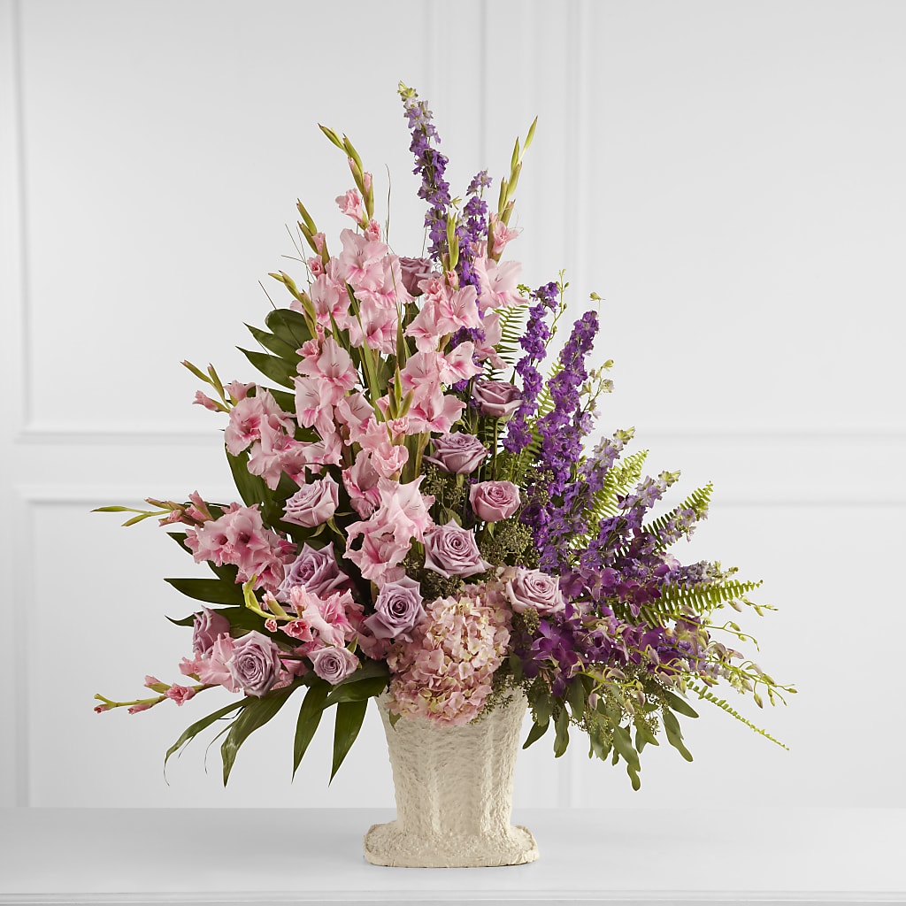 Flowing Garden Arrangement – Portage Florals, Portage PA