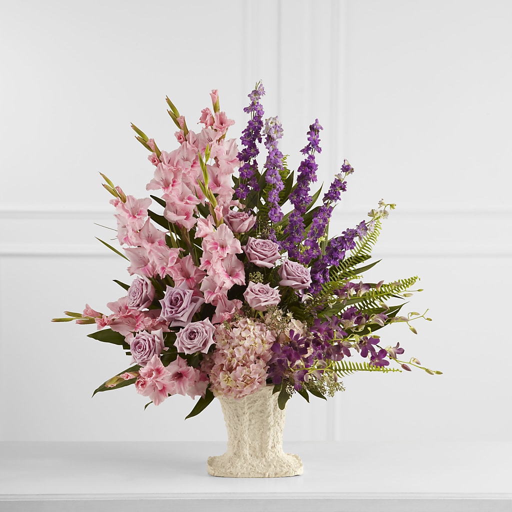 Flowing Garden Arrangement – Portage Florals, Portage PA