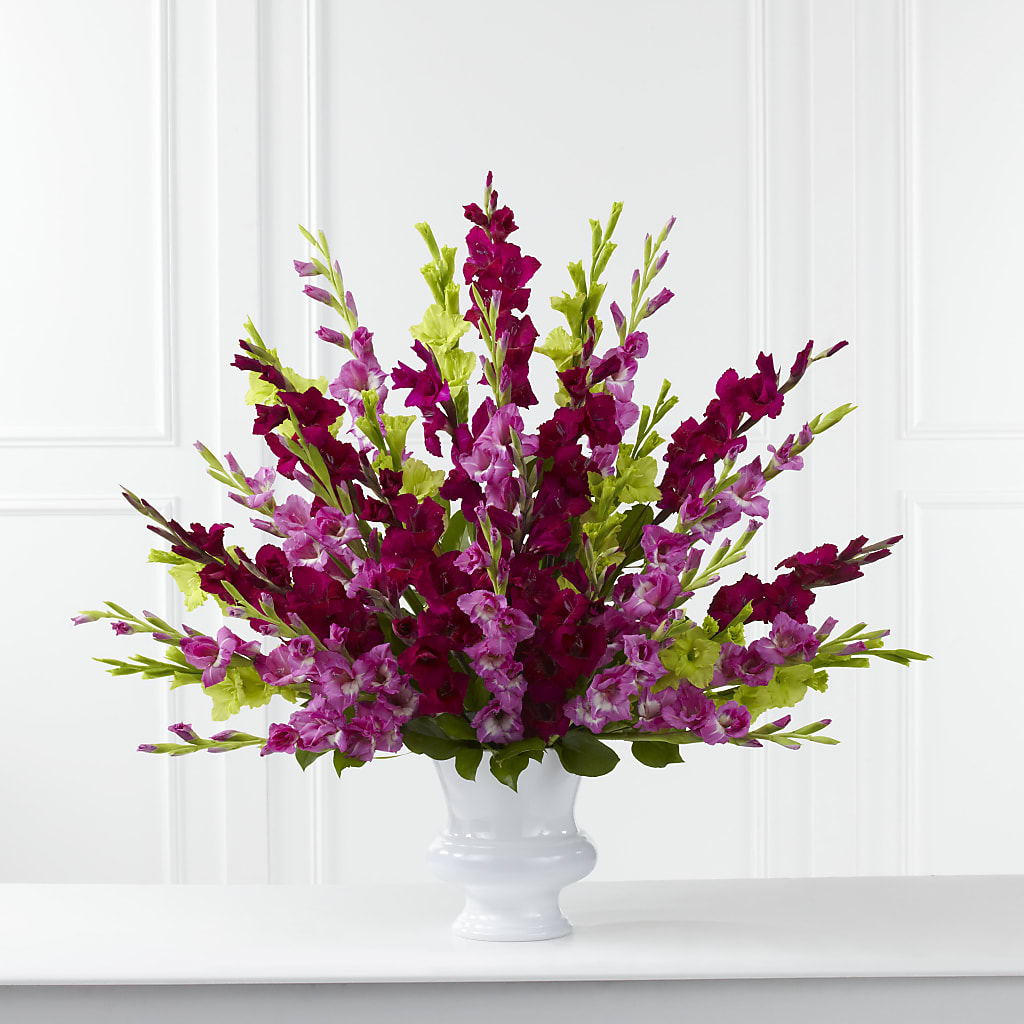 Solemn Offering Arrangement – Portage Florals, Portage PA