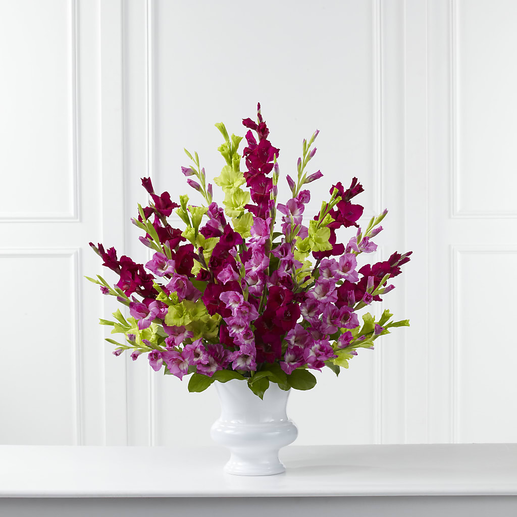 Solemn Offering Arrangement – Portage Florals, Portage PA