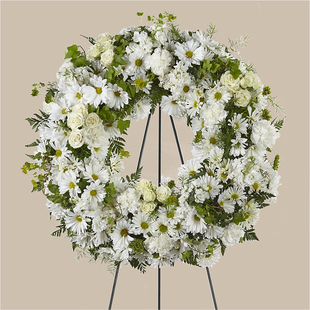 Faithful Wishes Wreath – Portage Florals, Portage PA