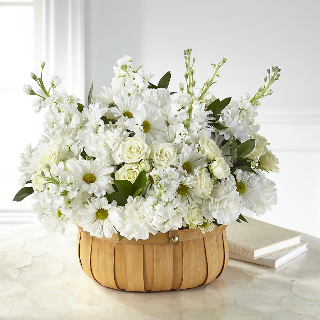 Graceful Garden Basket – Portage Florals, Portage PA