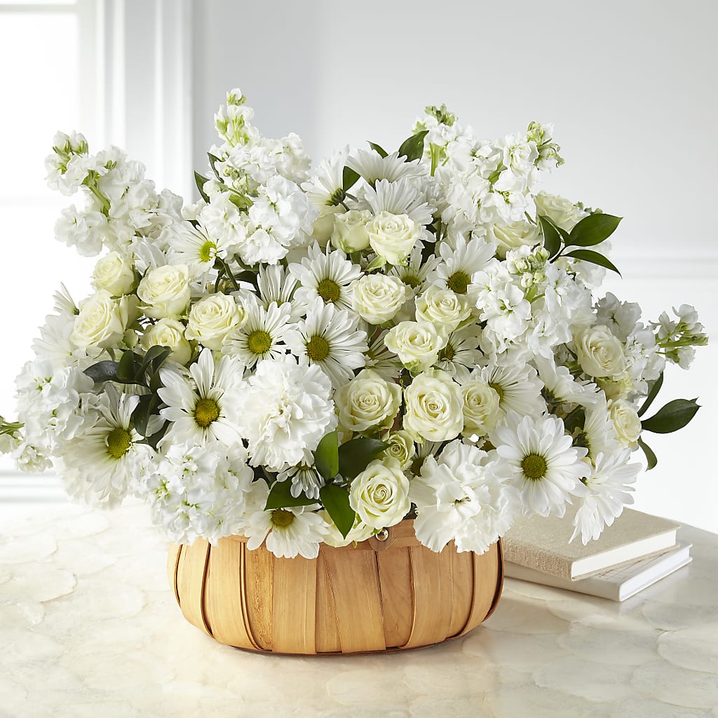 Graceful Garden Basket – Portage Florals, Portage PA