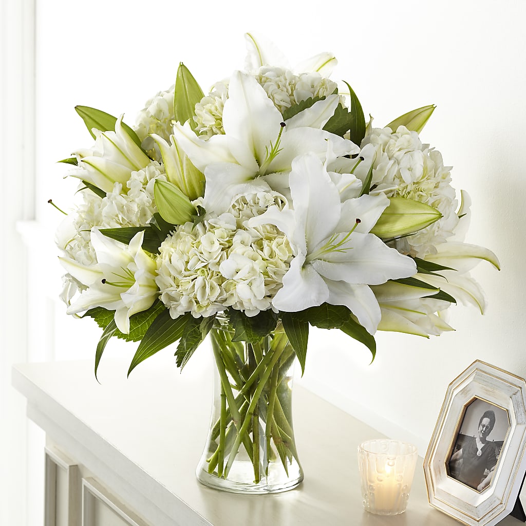 Compassionate Lily Bouquet – Portage Florals, Portage PA