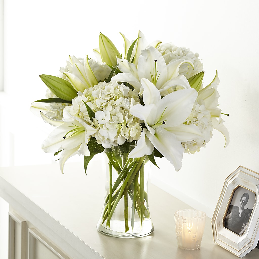 Compassionate Lily Bouquet – Portage Florals, Portage PA
