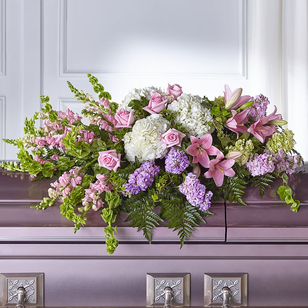 Life's Gratitude Casket Spray – Portage Florals, Portage PA