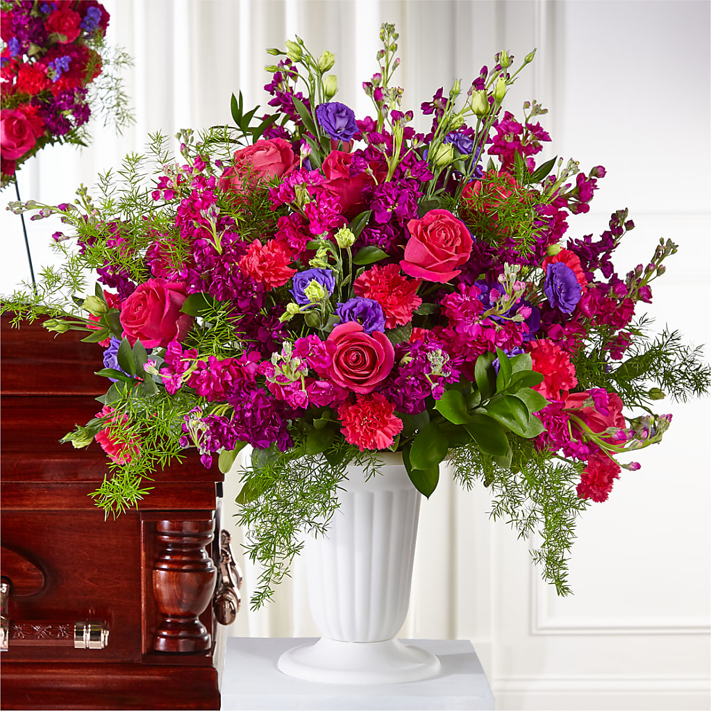 Eternal Day Arrangement – Portage Florals, Portage PA