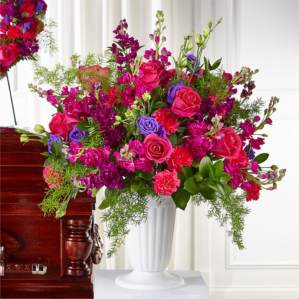 Eternal Day Arrangement – Portage Florals, Portage PA