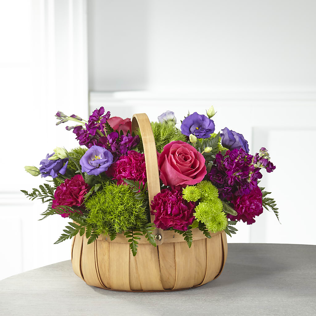 Serene Sanctuary Basket – Portage Florals, Portage PA