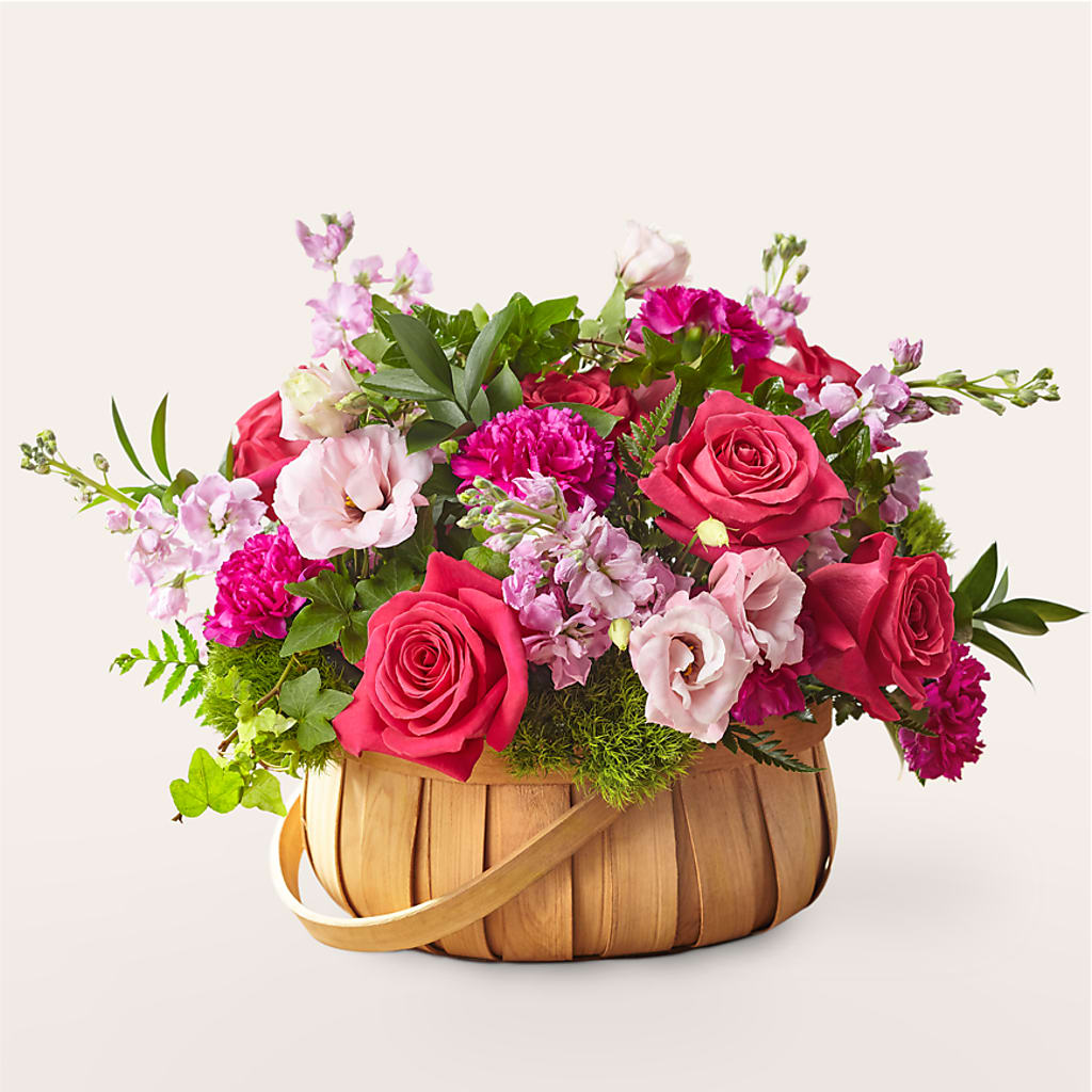 Radiance in Bloom Basket – Portage Florals, Portage PA