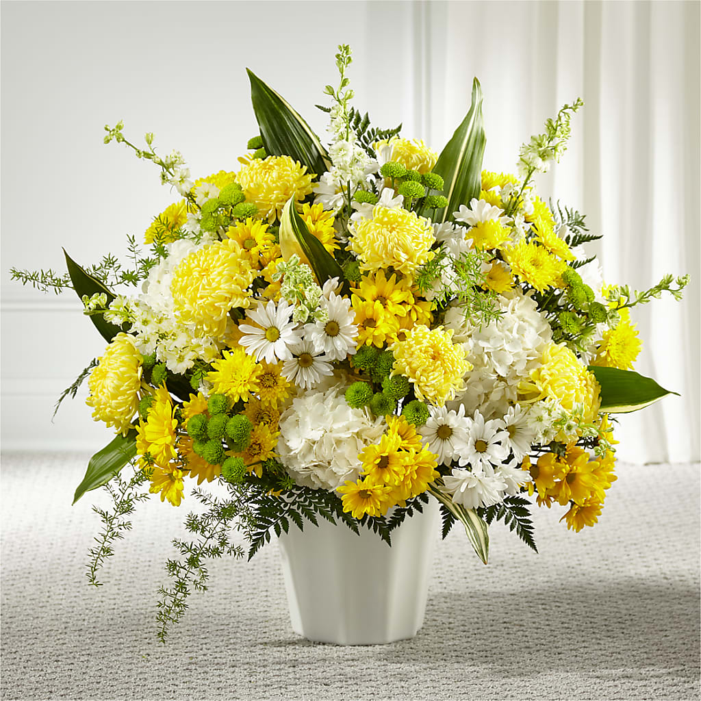 Unity & Grace Floor Basket – Portage Florals, Portage PA