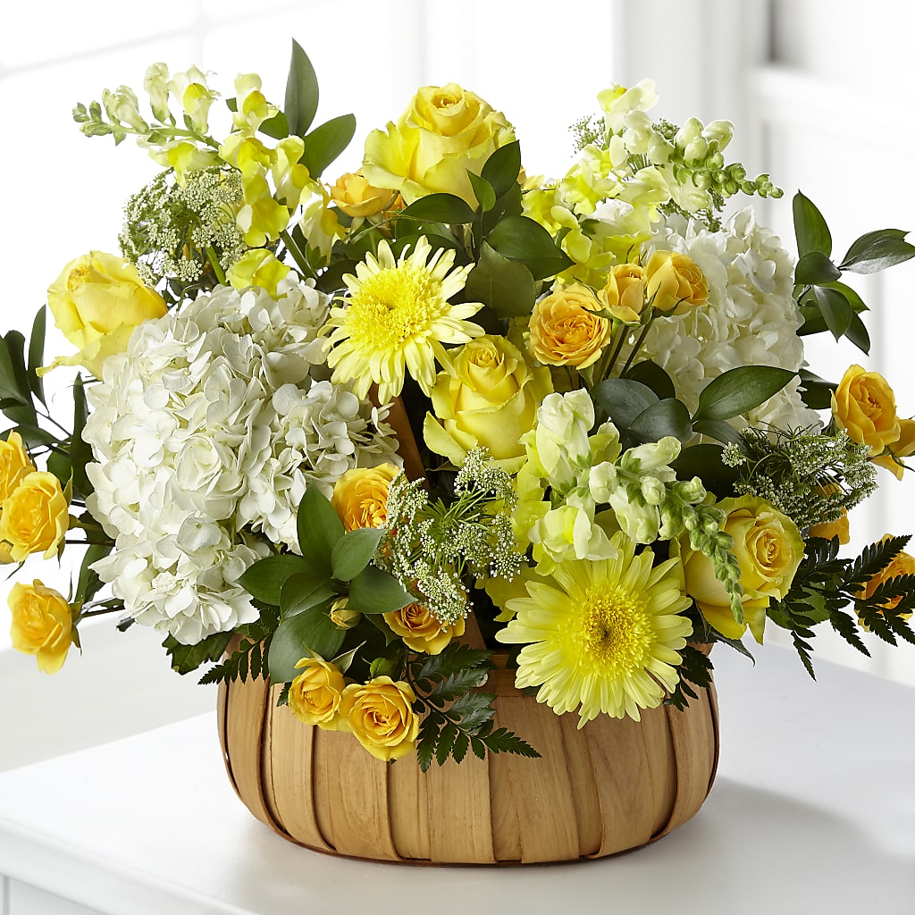 Rustic Remembrance Basket – Portage Florals, Portage PA