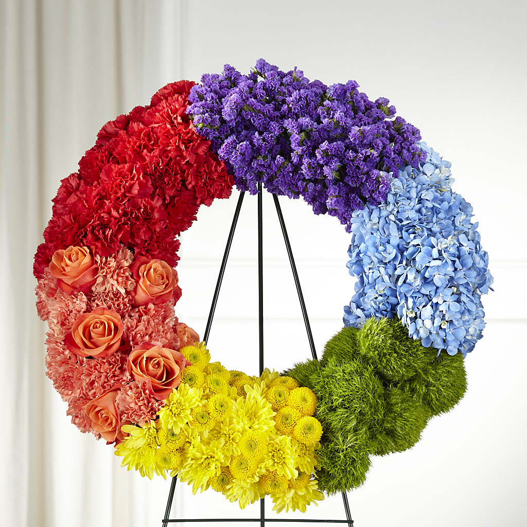 Circle of Love Wreath – Portage Florals, Portage PA