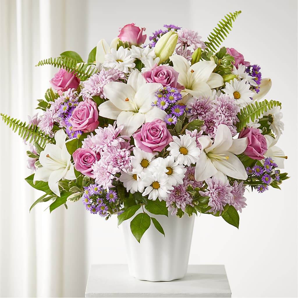 Warmest Thoughts Tabletop Basket – Portage Florals, Portage PA