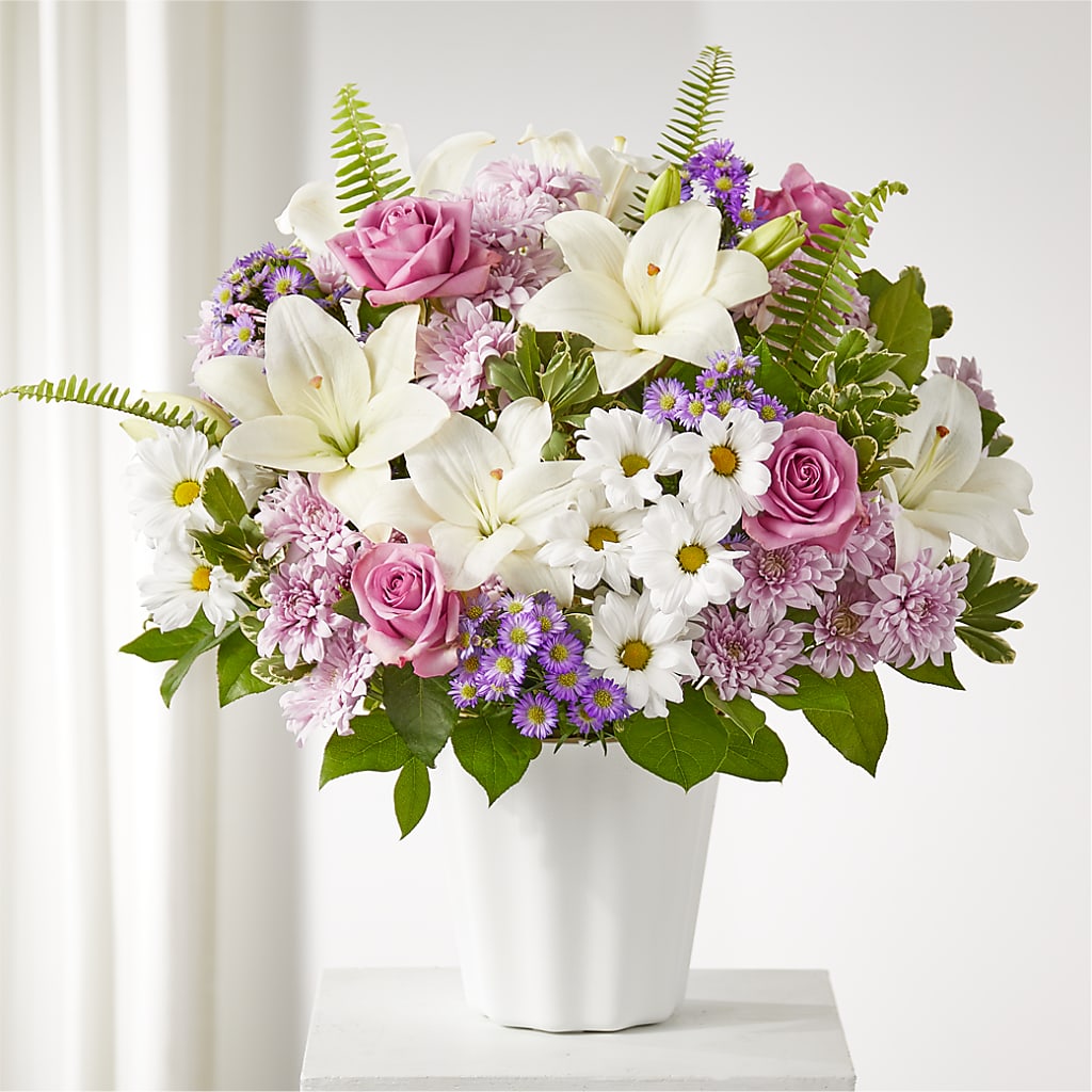 Warmest Thoughts Tabletop Basket – Portage Florals, Portage PA