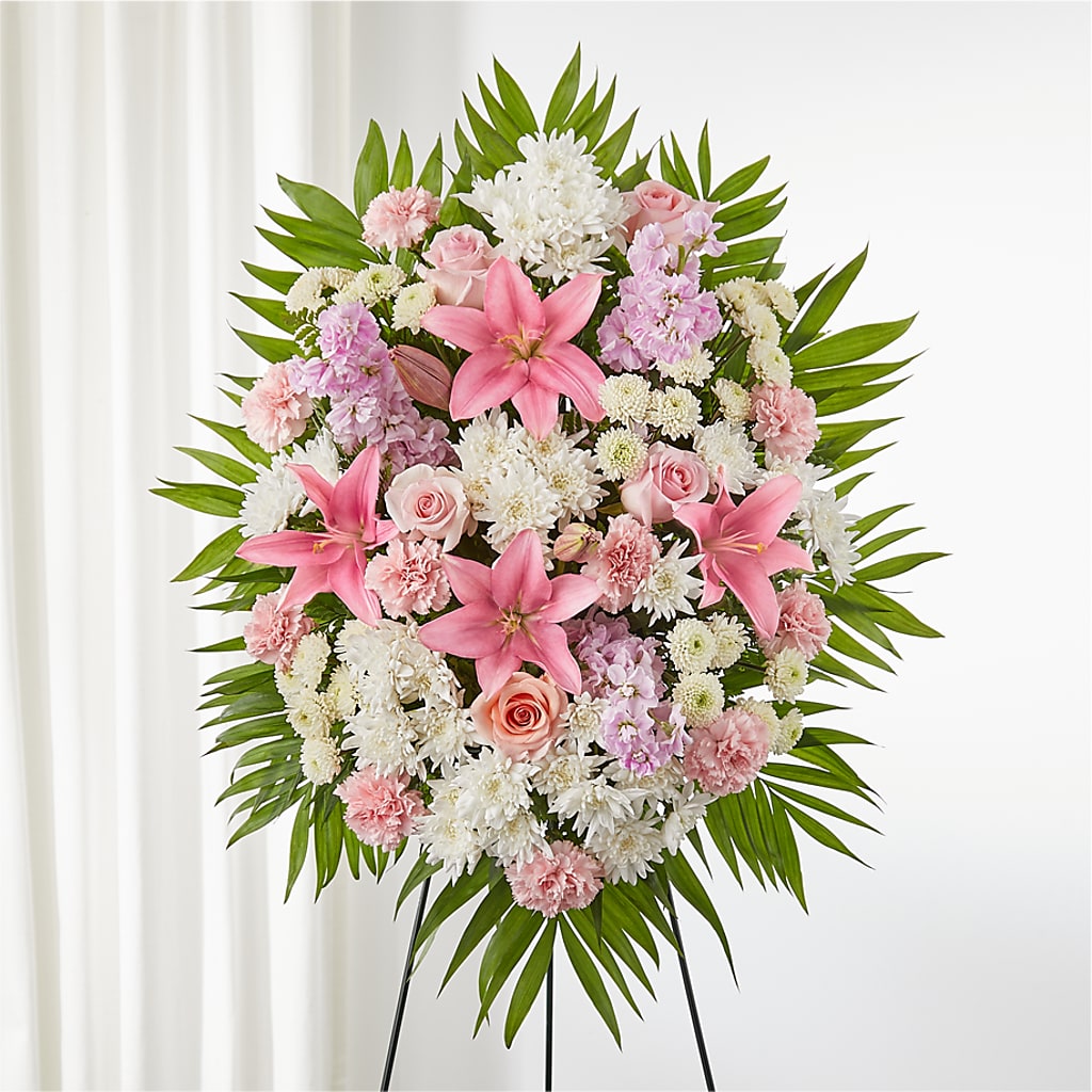 Offering Solace Standing Spray – Portage Florals, Portage PA