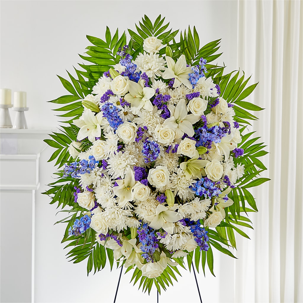 At Rest Standing Spray – Portage Florals, Portage PA