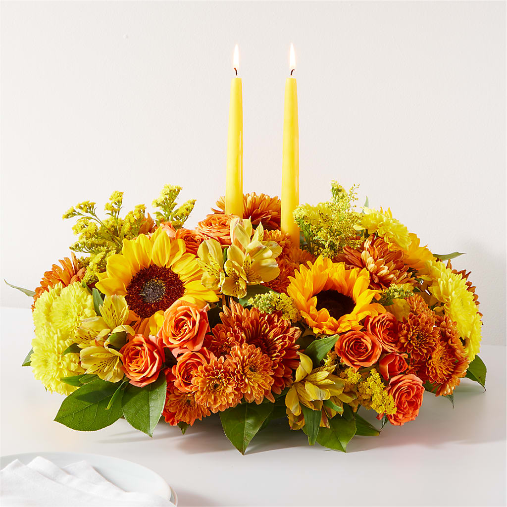 Autumn Harmony Centerpiece – Portage Florals, Portage PA