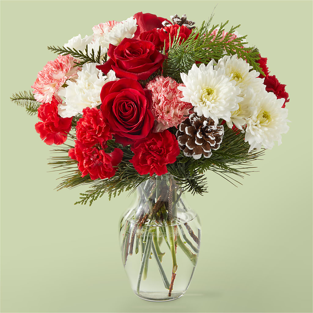 Candy Cane Lane Bouquet – Portage Florals, Portage PA
