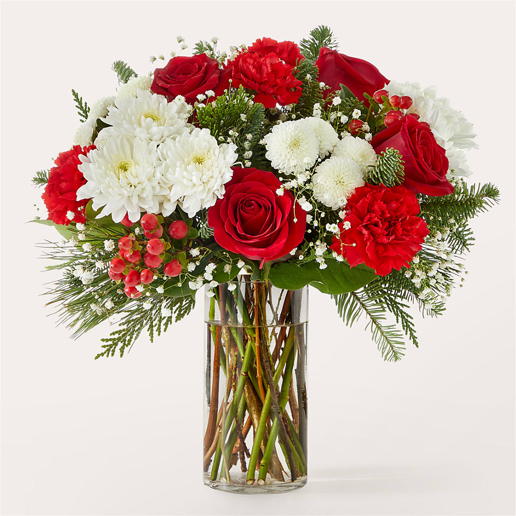 Chance of Flurries Bouquet – Portage Florals, Portage PA