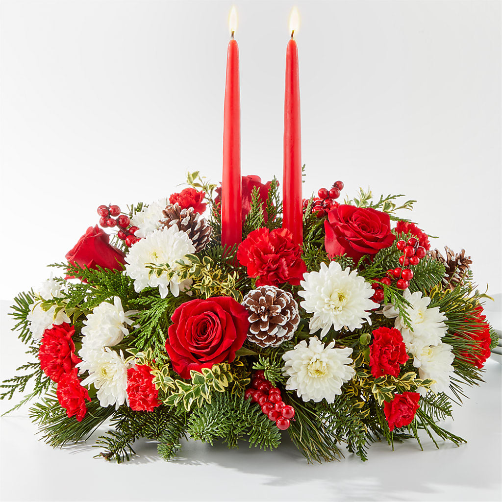 Holiday Soiree Centerpiece – Portage Florals, Portage PA