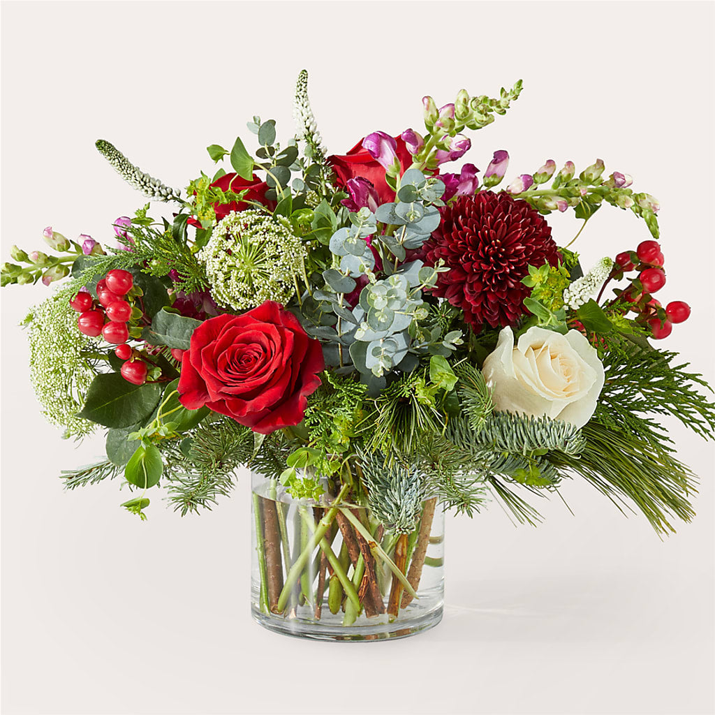 Cranberry Fizz Bouquet – Portage Florals, Portage PA