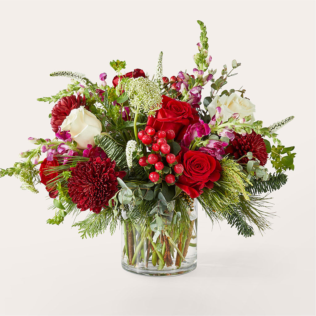 Cranberry Fizz Bouquet – Portage Florals, Portage PA
