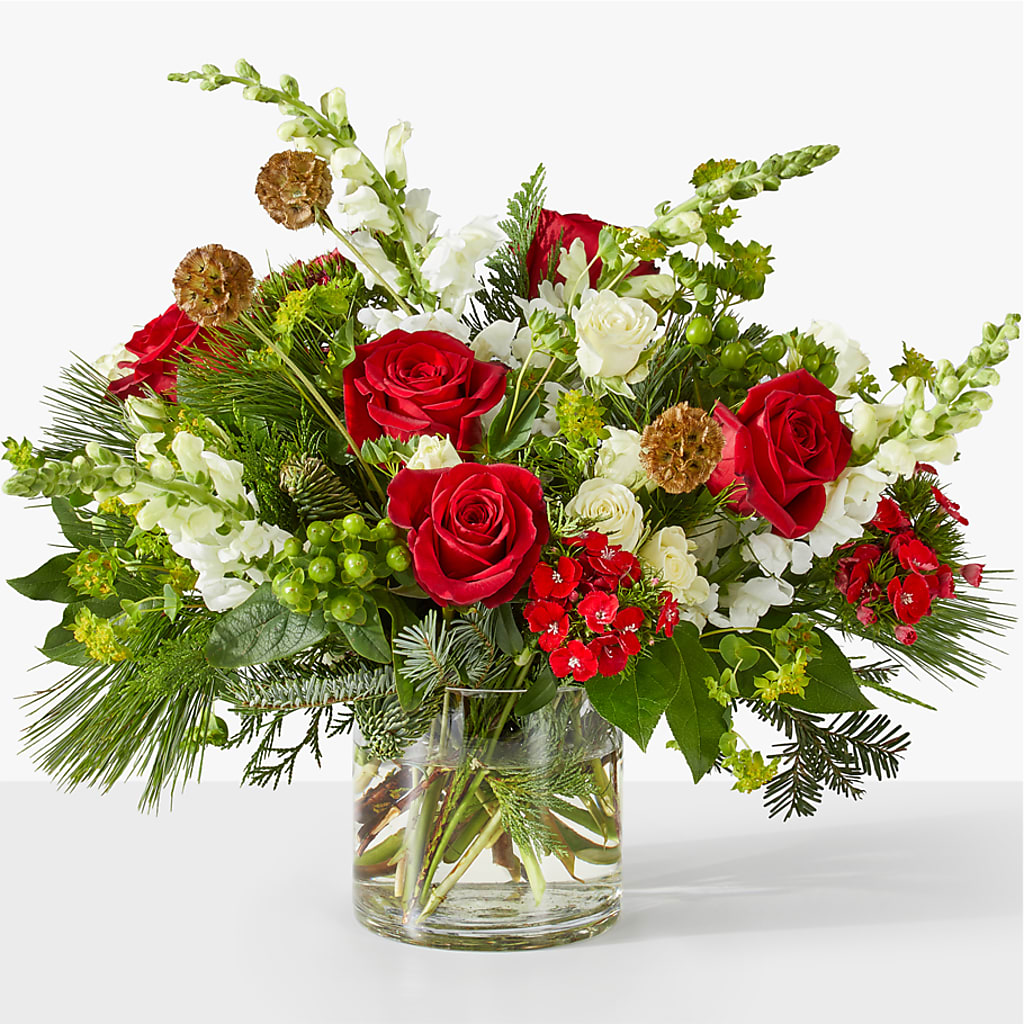 Deck the Halls Bouquet – Portage Florals, Portage PA