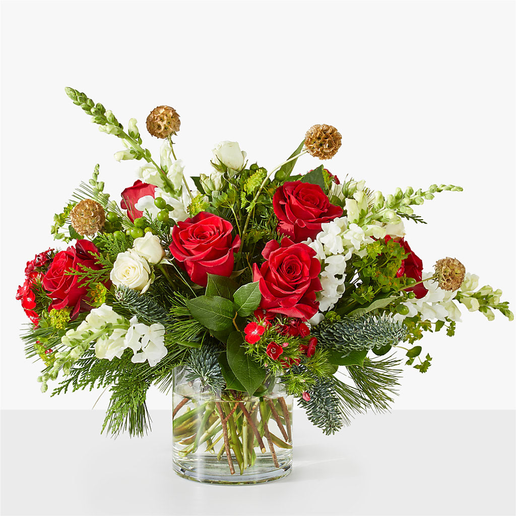 Deck the Halls Bouquet – Portage Florals, Portage PA