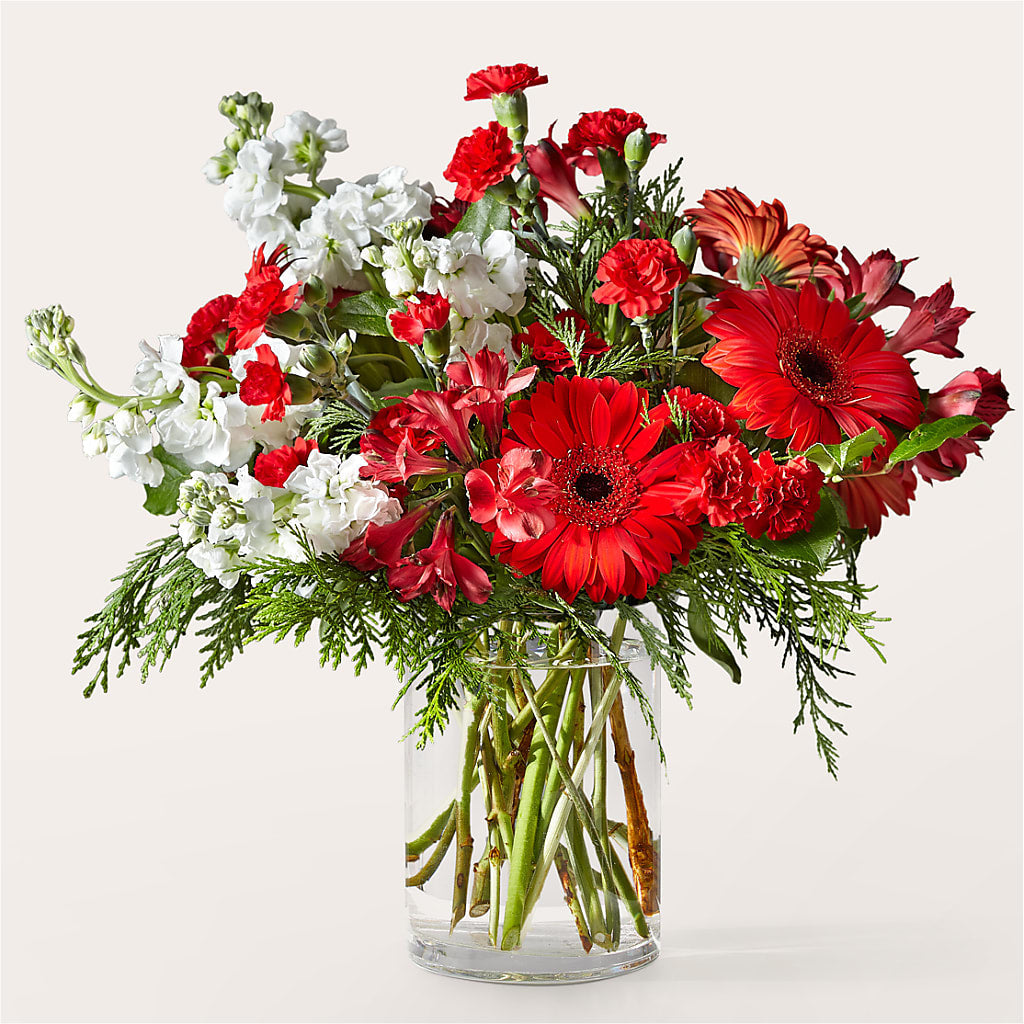 Holidaisy Bouquet – Portage Florals, Portage PA