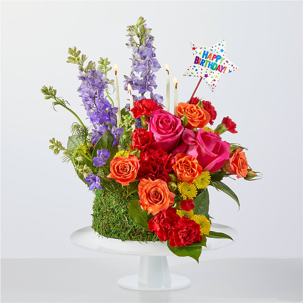 Best Year Yet Floral Cake – Portage Florals, Portage PA