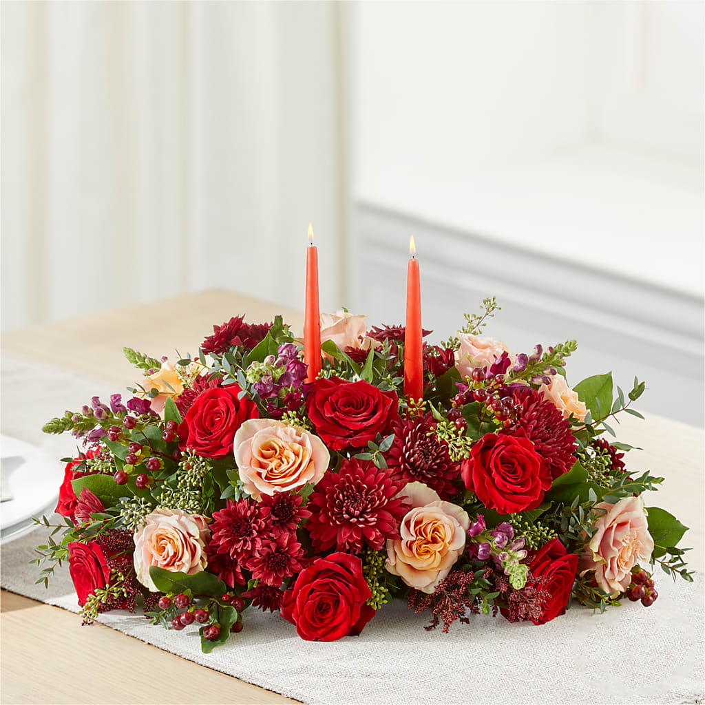 Most Thankful Centerpiece – Portage Florals, Portage PA