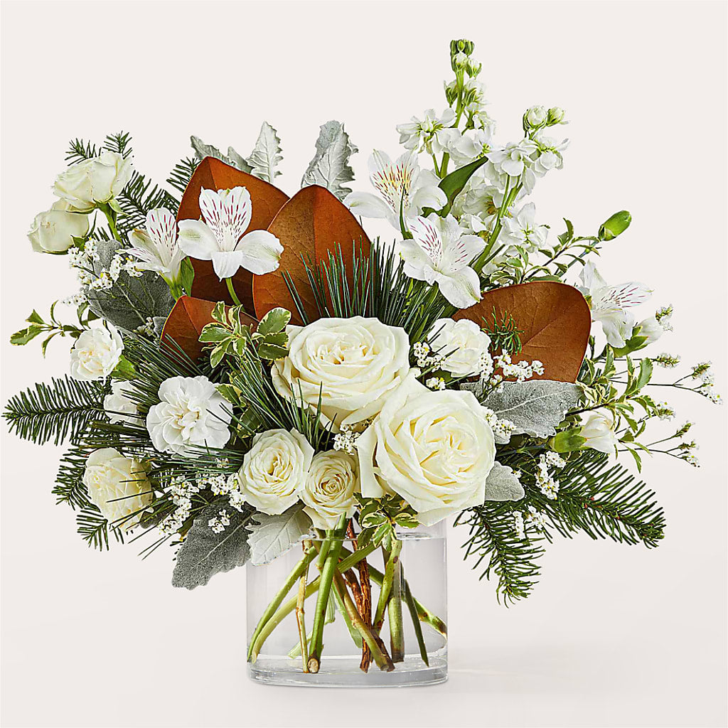 Fresh Snowfall Bouquet – Portage Florals, Portage PA