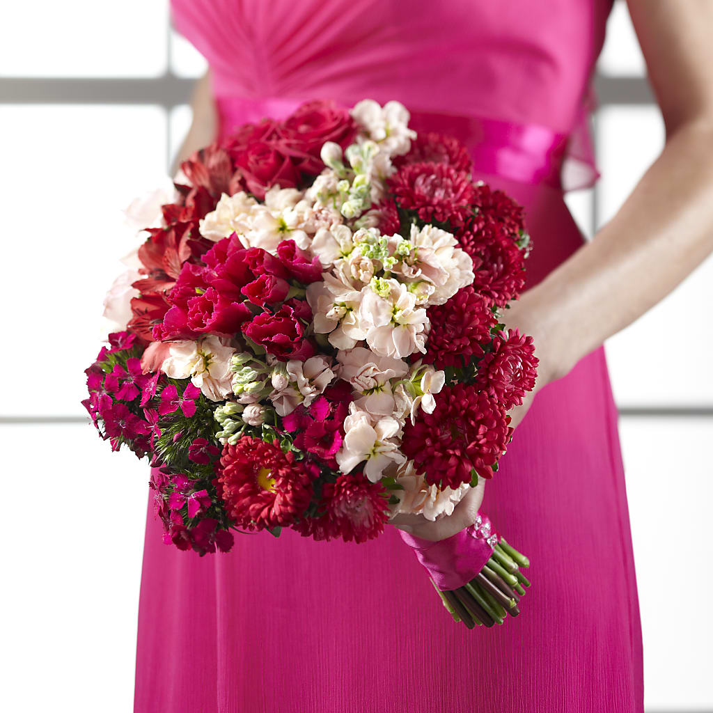 Pink Effervescence Bouquet – Portage Florals, Portage PA
