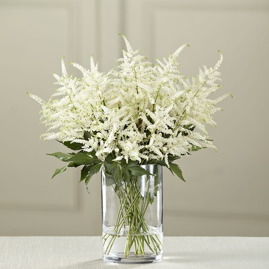 White Astilbe Bouquet – Portage Florals, Portage PA