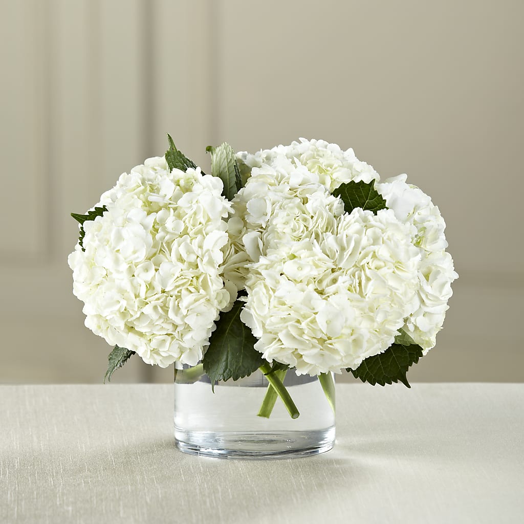 White Hydrangea Bouquet – Portage Florals, Portage PA