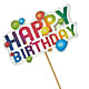 Happy Birthday Pick –  Portage Florals, Portage PA